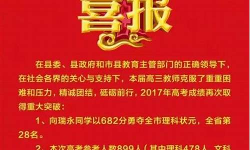 湘西高考喜报_2020湘西各县高考喜报