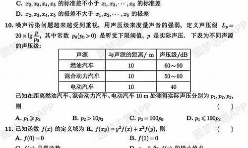 山东最新高考试卷数学-山东高考数学试卷及答案