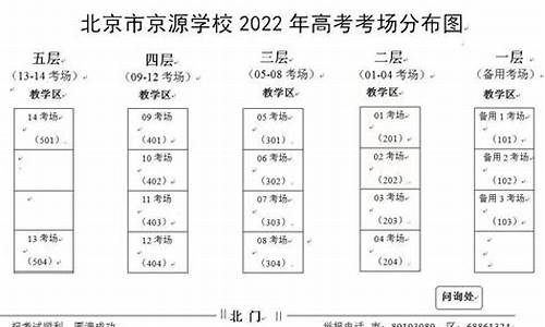 北京高考有几个考场考试-北京高考有几个考场